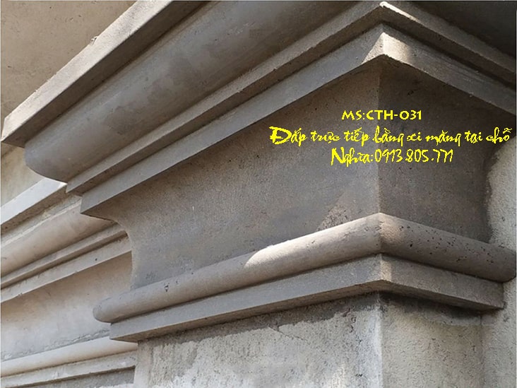 Đá Ốp Cột Vuông Đẹp - Mẫu Đá Hoa Cương Ốp Cột Nhà, Cột Cổng