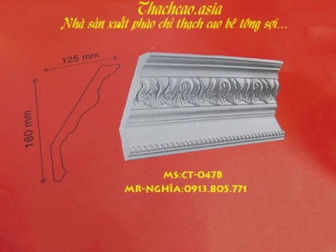 Thạch cao | NẸP PHÀO GÓC TRẦN THẠCH CAO