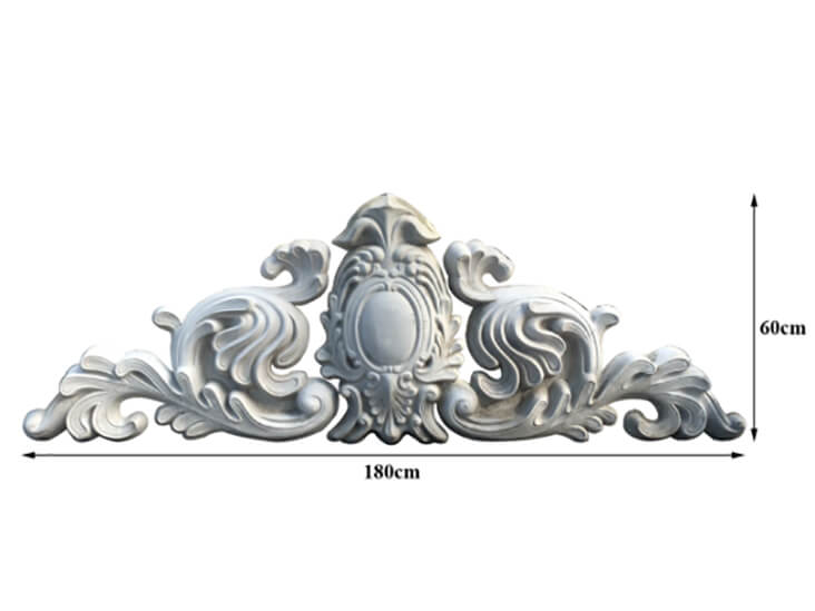 thi công phù điêu trang trí kiến trúc pháp PD044